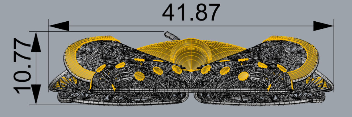 Golden Wings-Wings of Summer-Half Set-H2-20- 3D print model_21