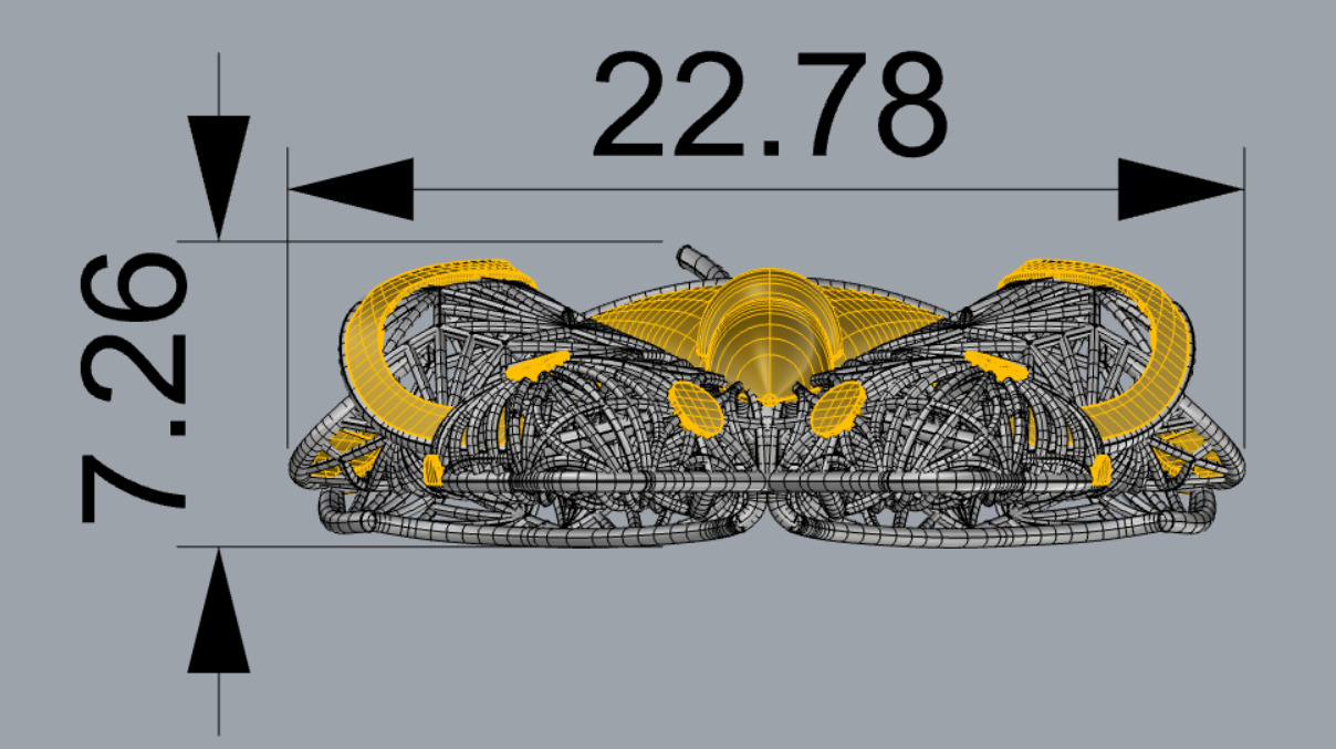 Golden Wings-Wings of Summer-Half Set-H2-20- 3D print model_19