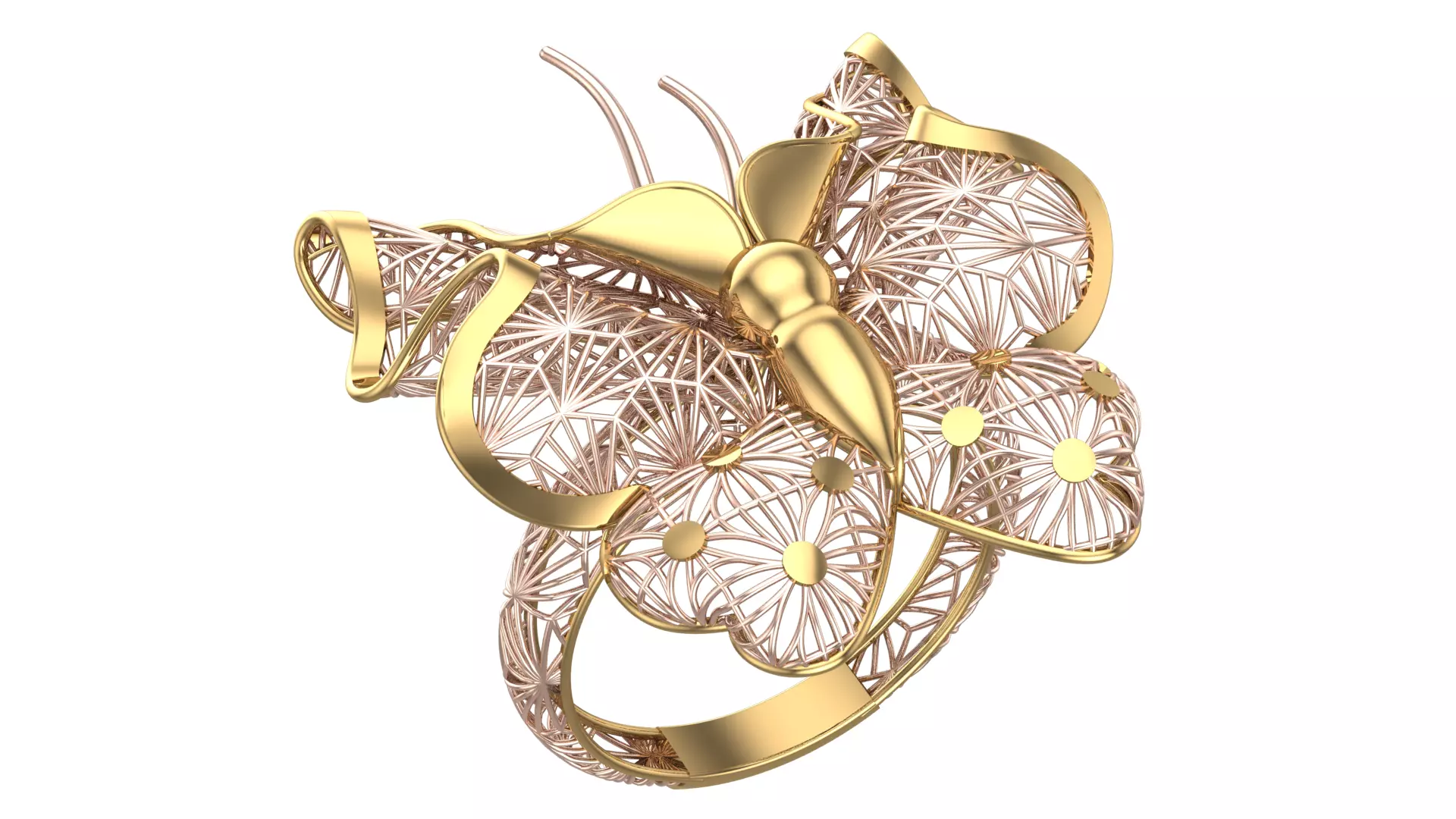 Golden Wings-Wings of Summer-Half Set-H2-20- 3D print model_0