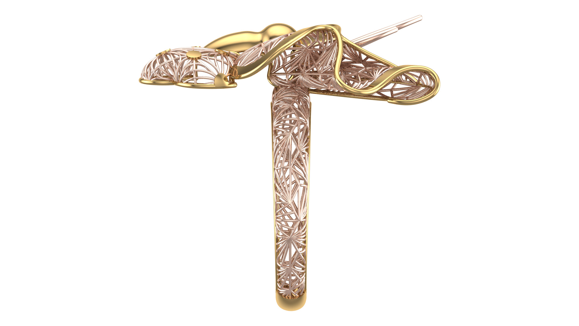 Golden Wings-Wings of Summer-Half Set-H2-20- 3D print model_4