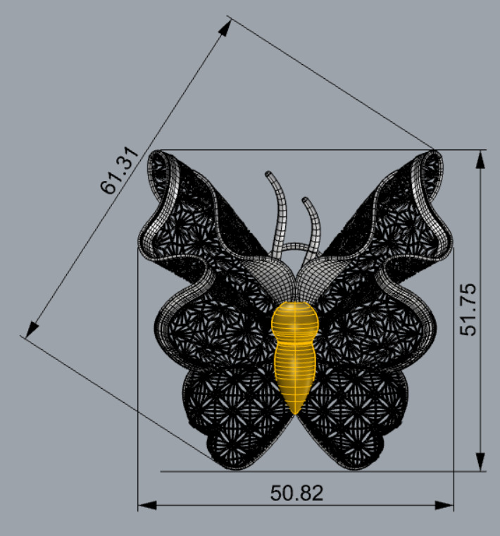 Golden Wings-Wings of Summer-Half Set-H2-20- 3D print model_25