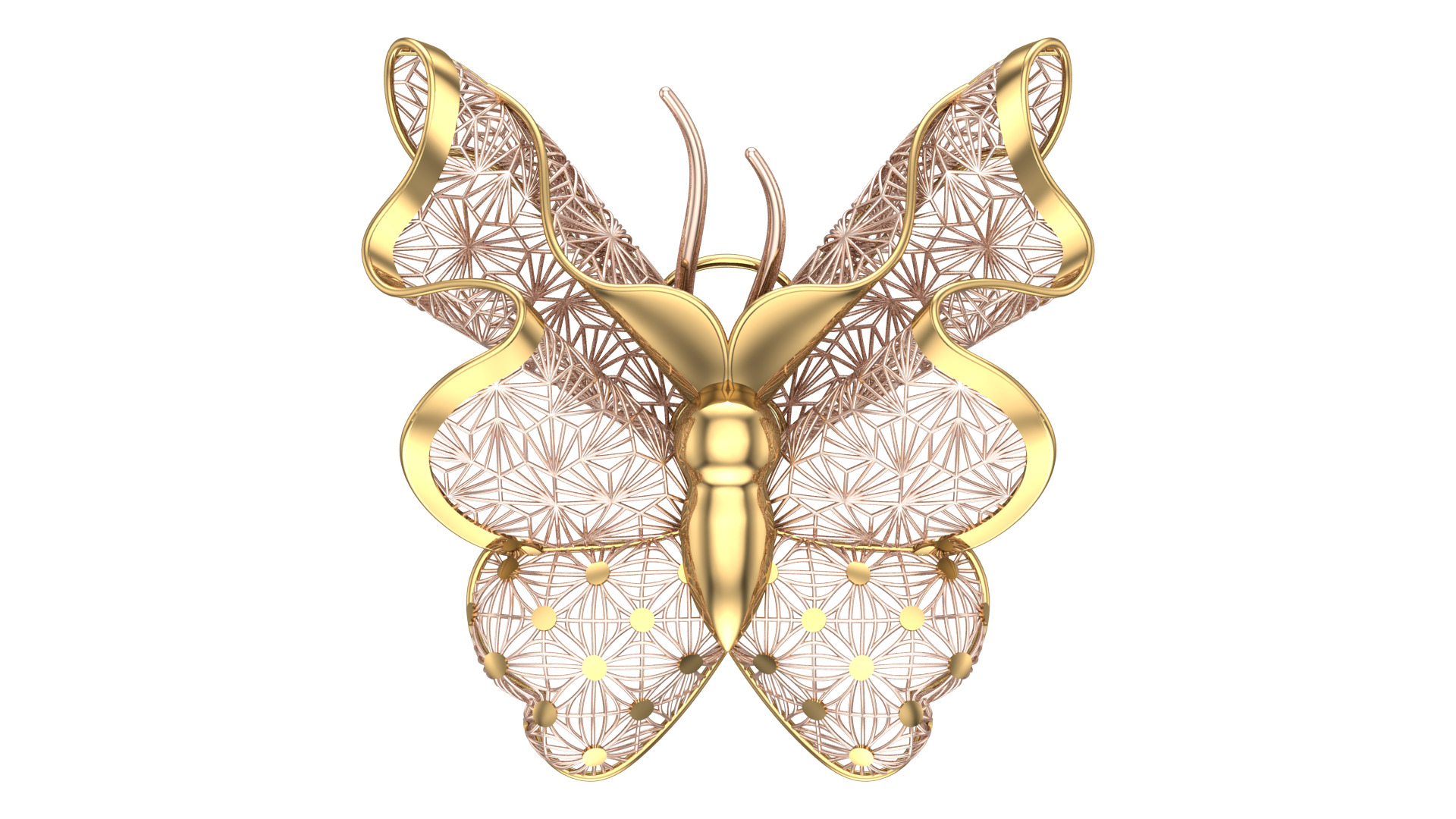 Golden Wings-Wings of Summer-Half Set-H2-20- 3D print model_2