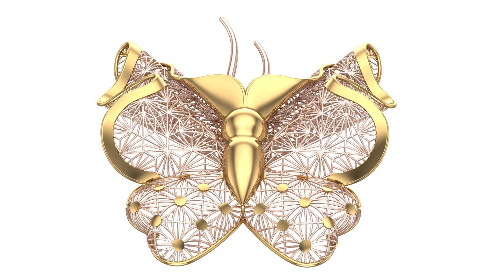 Golden Wings-Wings of Summer-Half Set-H2-20- 3D print model_9
