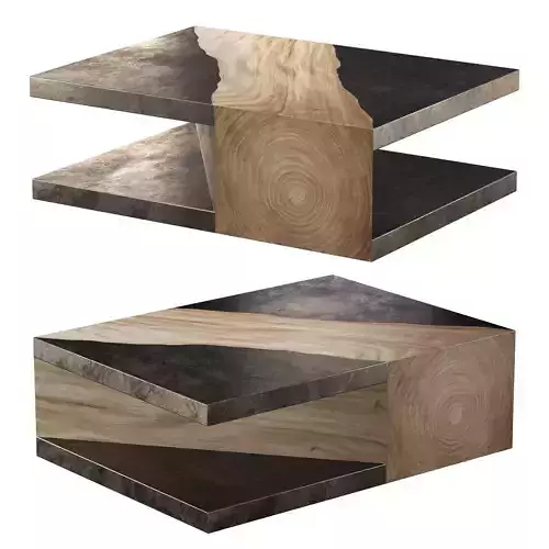 Almeria Coffee Table 3D model