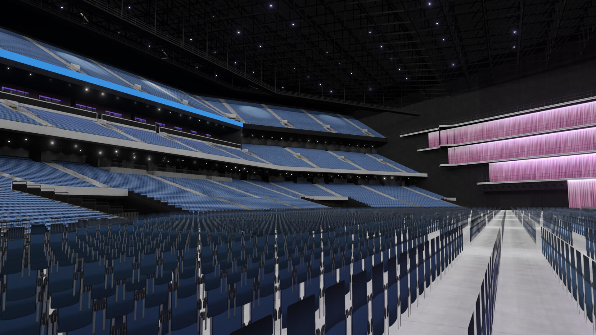 K-Arena Yokohama - Japan 3D model_8