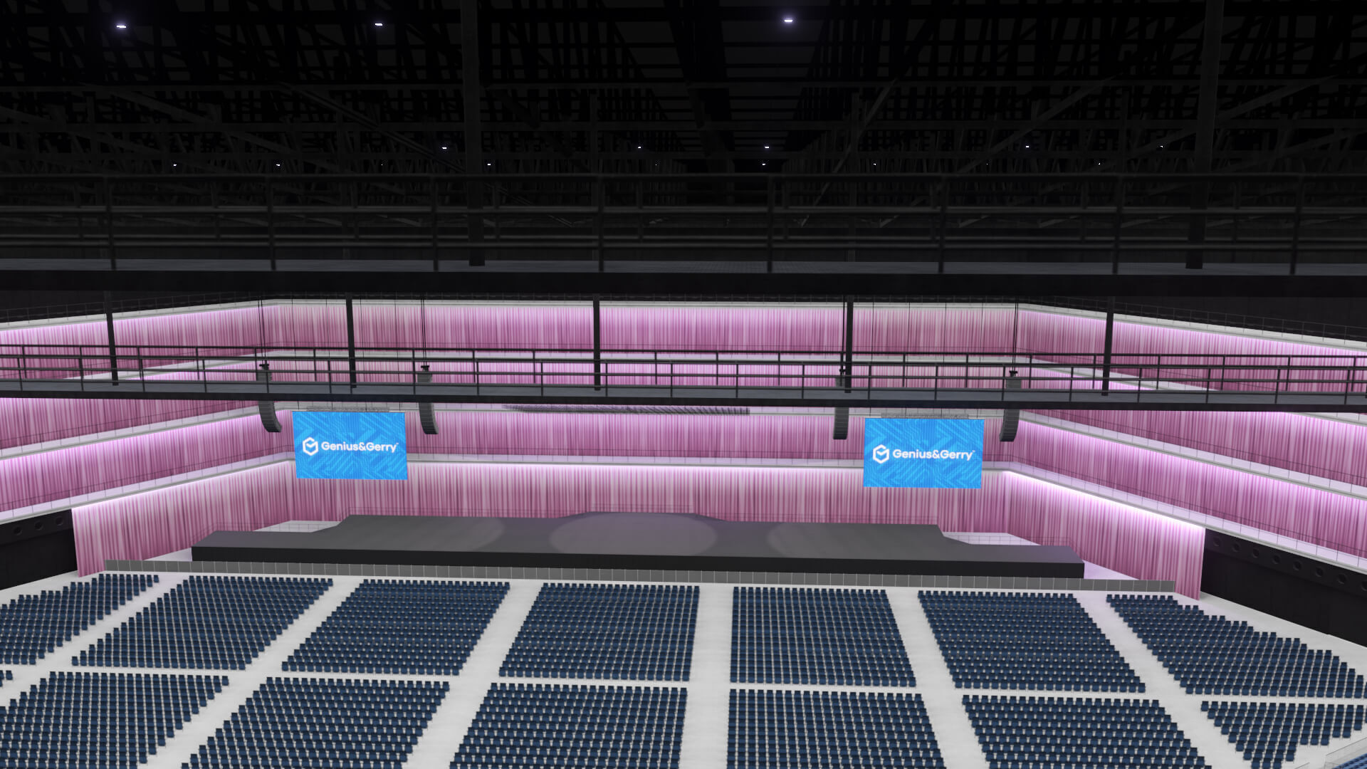 K-Arena Yokohama - Japan 3D model_3