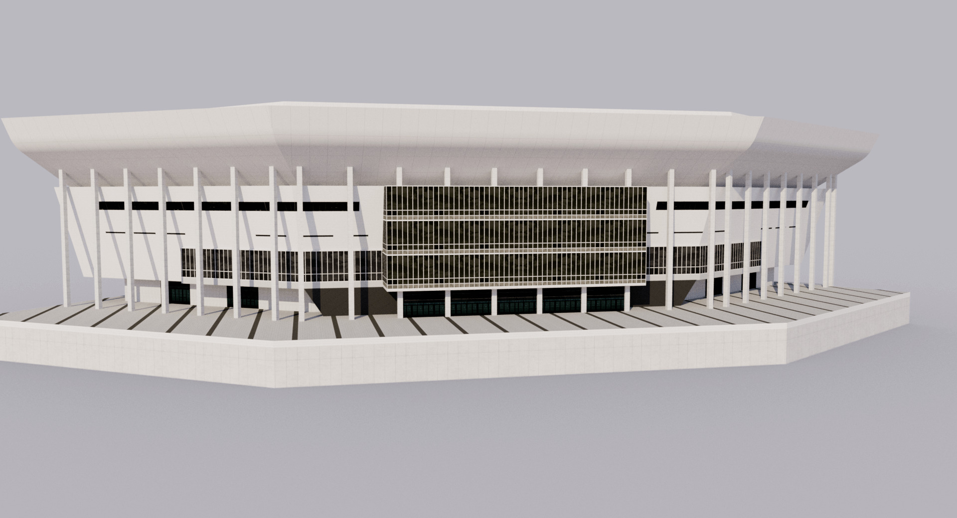 K-Arena Yokohama - Japan 3D model_10