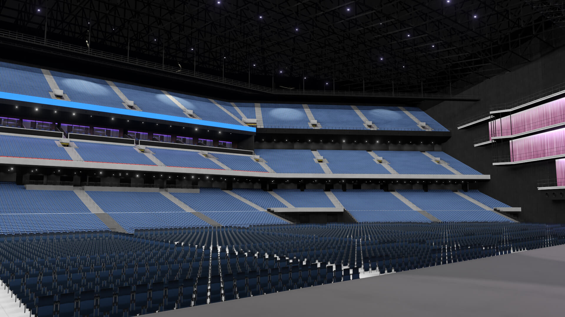 K-Arena Yokohama - Japan 3D model_1