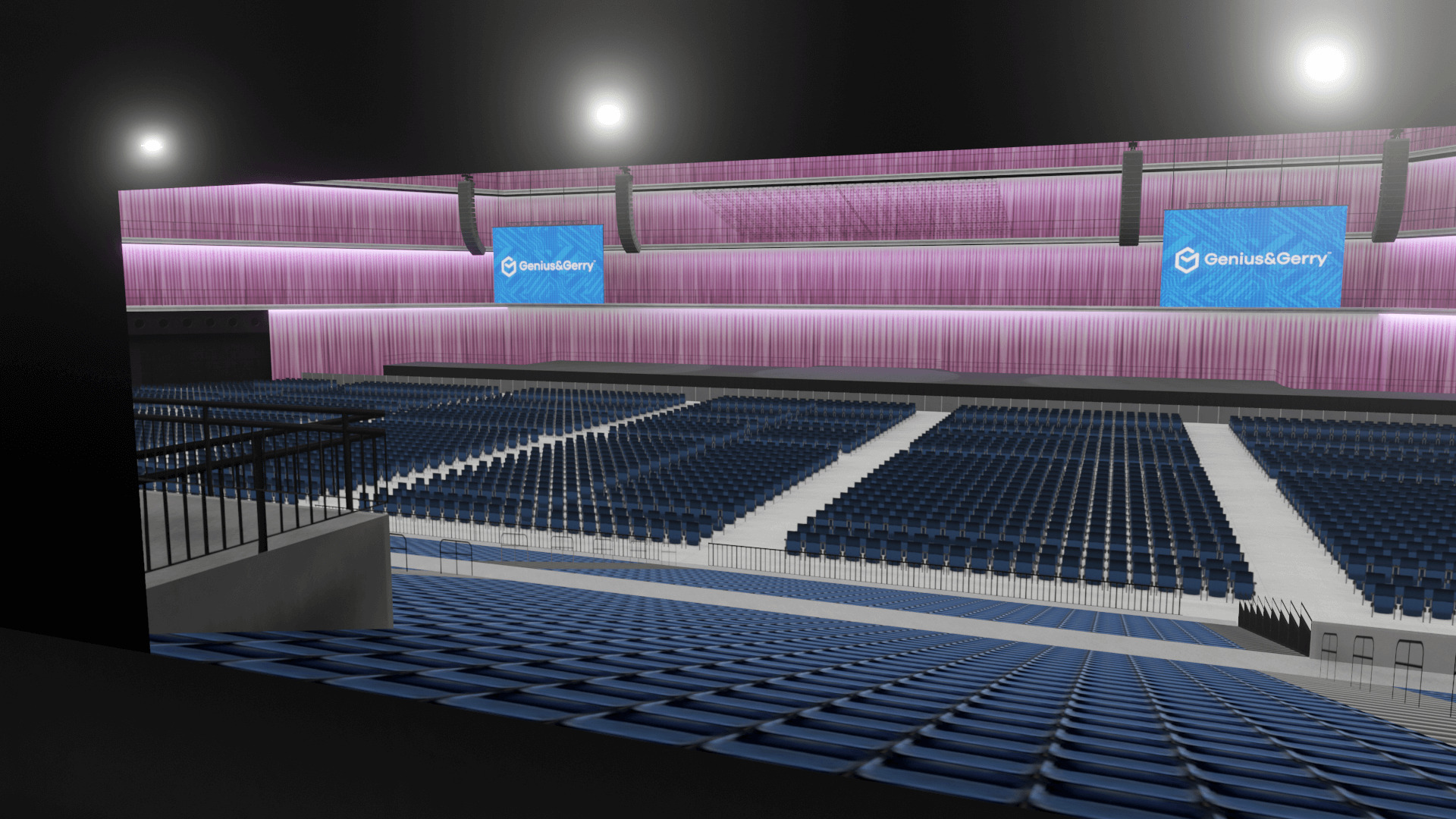 K-Arena Yokohama - Japan 3D model_9