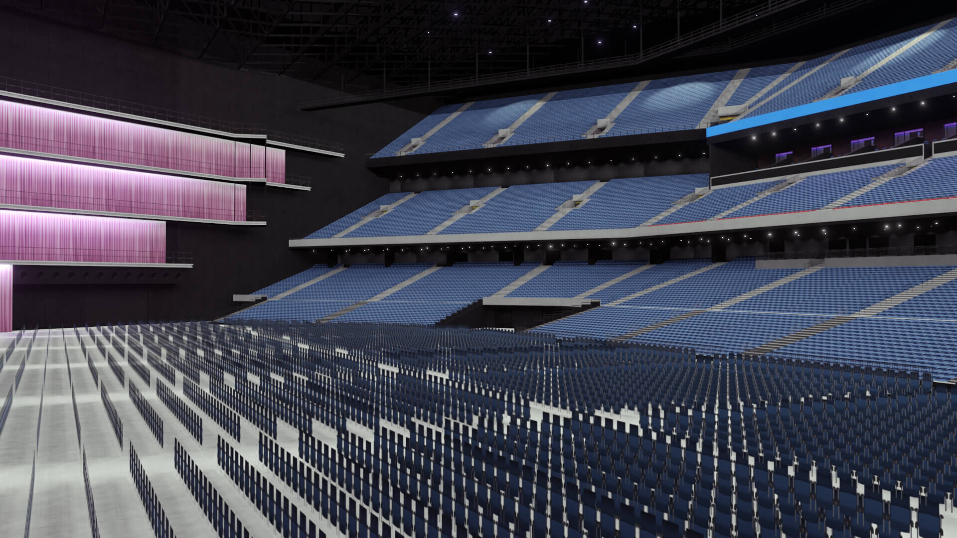 K-Arena Yokohama - Japan 3D model_7