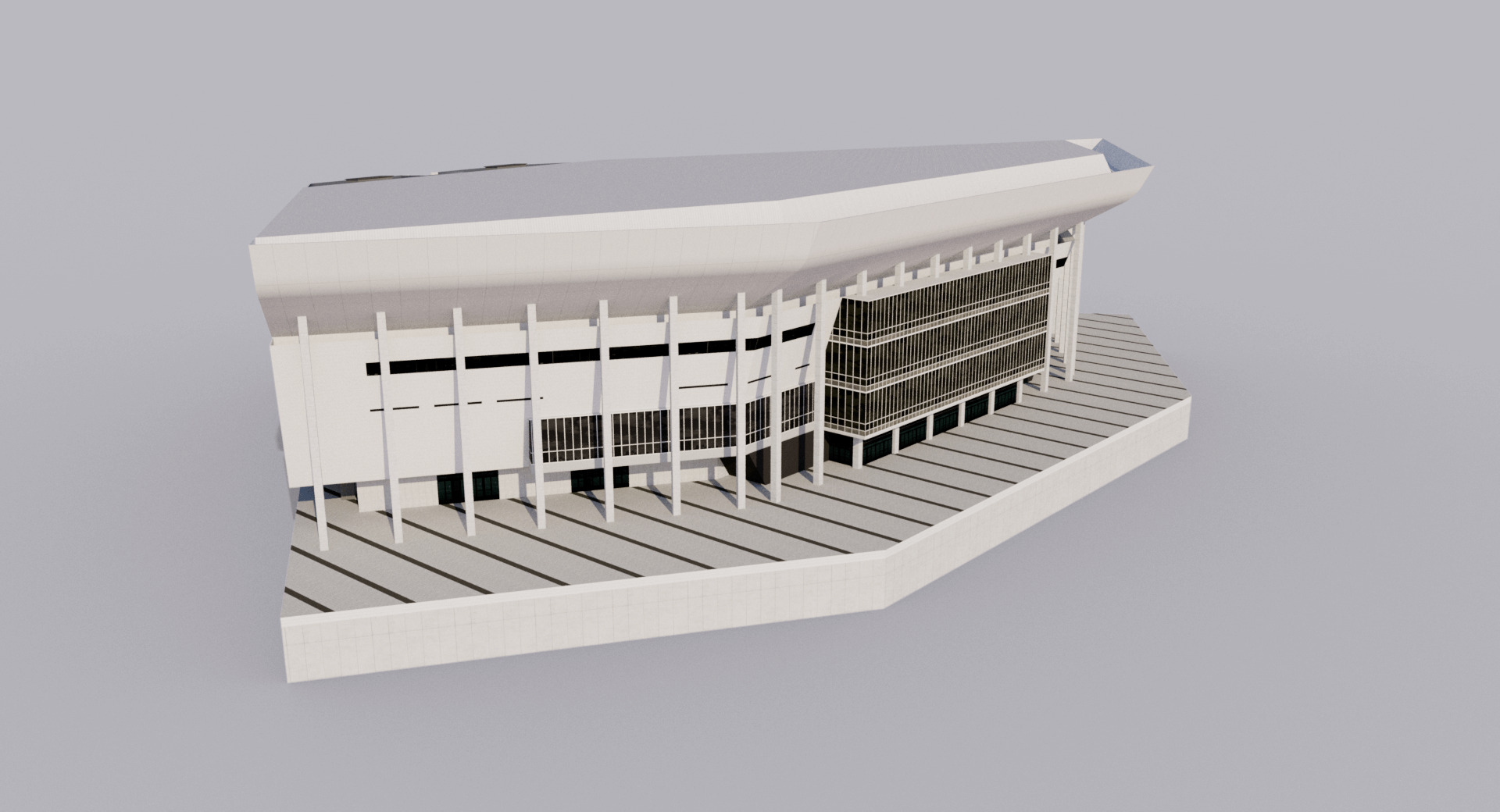 K-Arena Yokohama - Japan 3D model_5