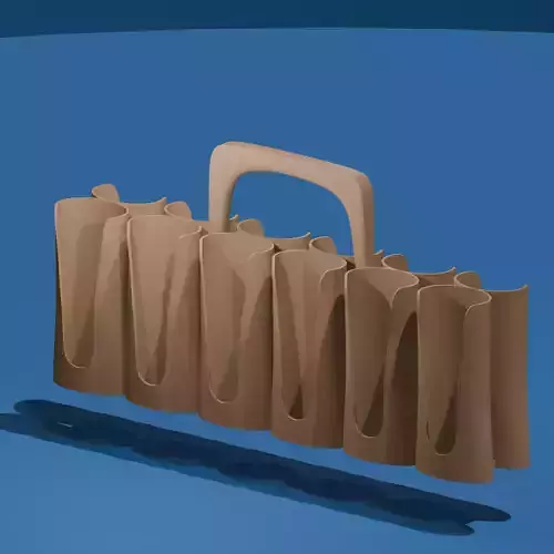 Portable Paint Tube Holder 