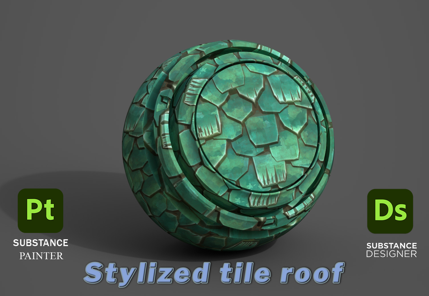 Pack of 6 Unique Stylized Materials Texture_3