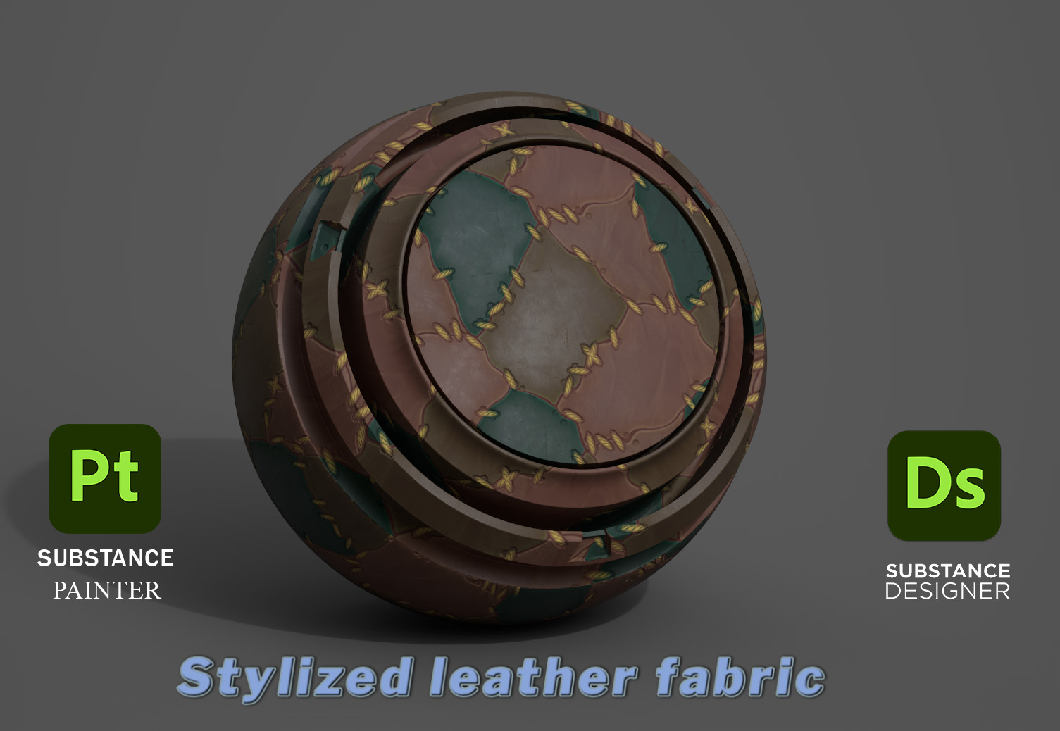 Pack of 6 Unique Stylized Materials Texture_1