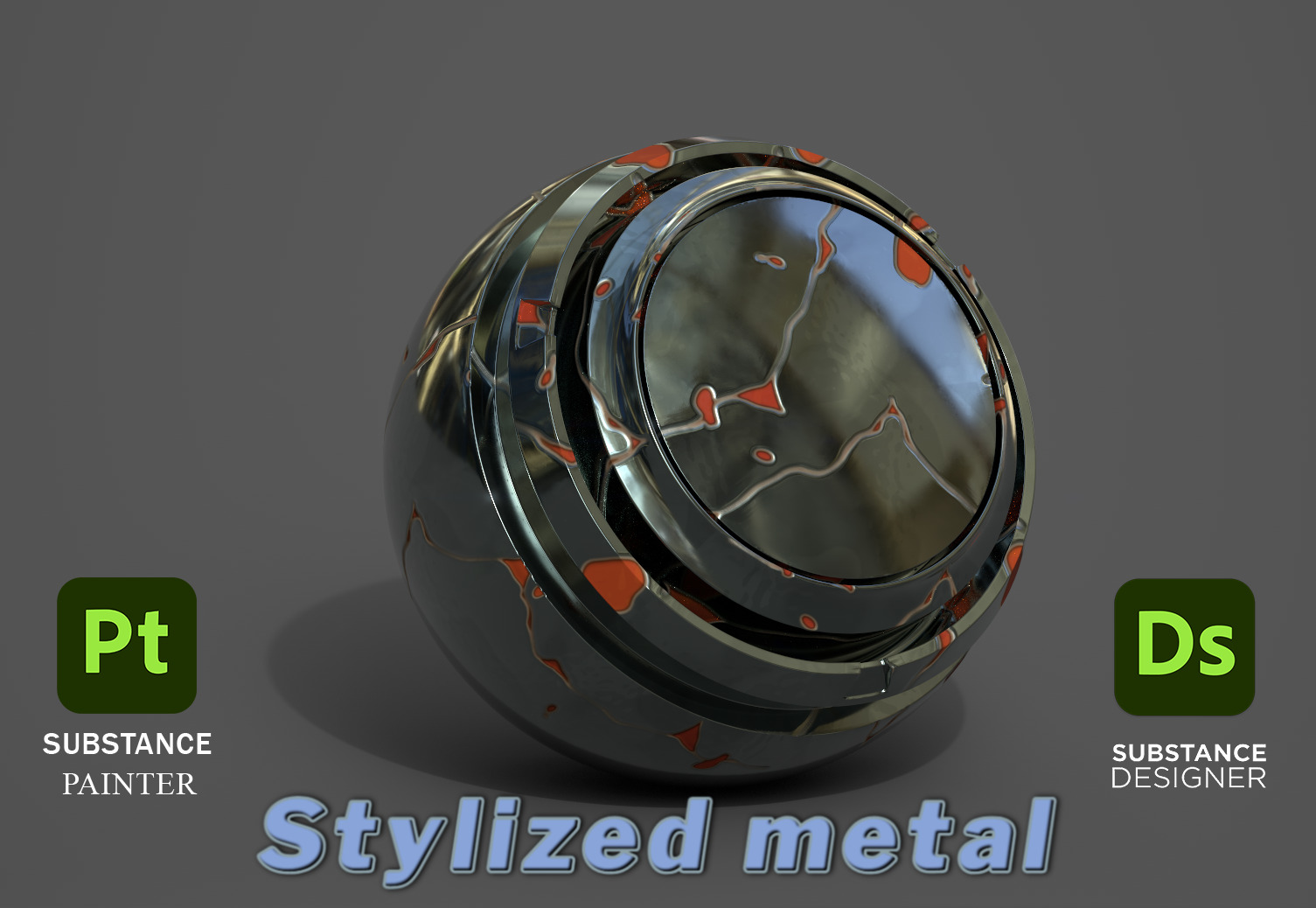 Pack of 6 Unique Stylized Materials Texture_4