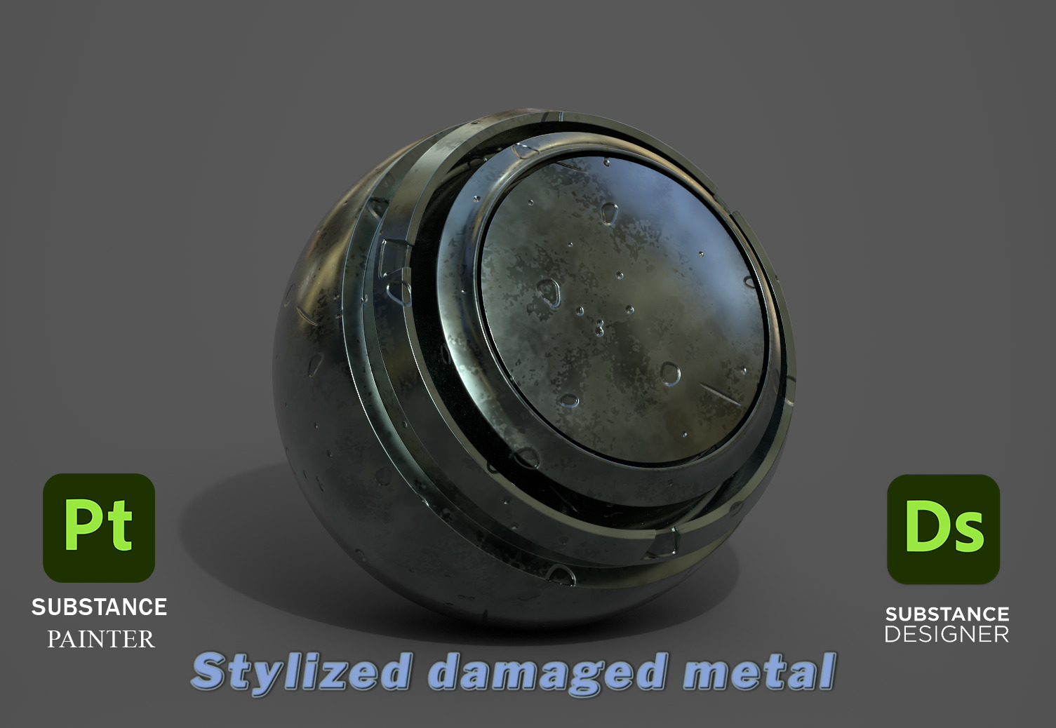 Pack of 6 Unique Stylized Materials Texture_5