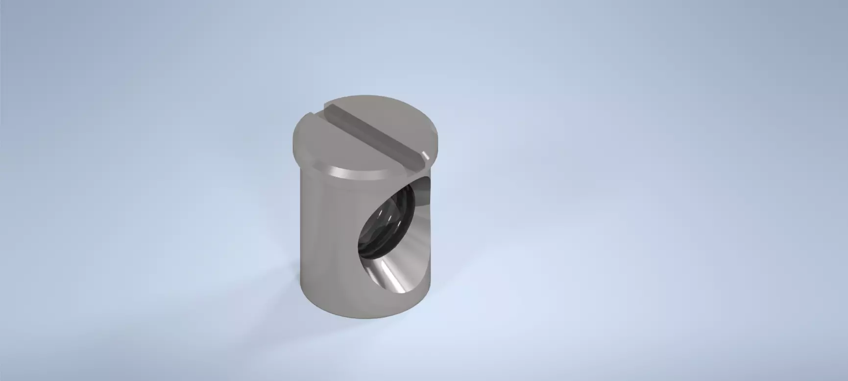 IKEA HEMNES Daybed Nut Sleeve Part 108903 3D model_0