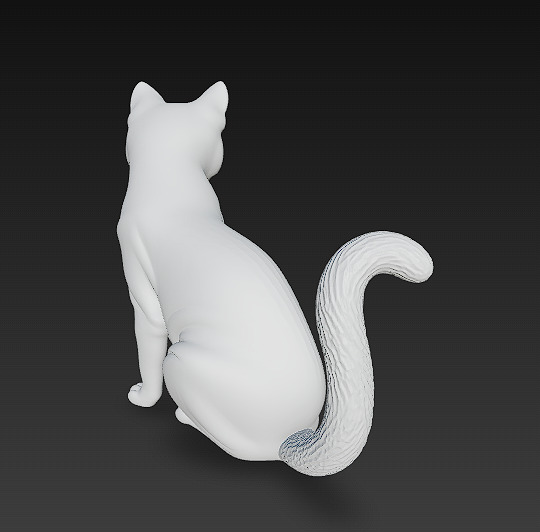 Cat Realistic 3D Model Basic - Low Poly Realistic Low-poly 3D model_11