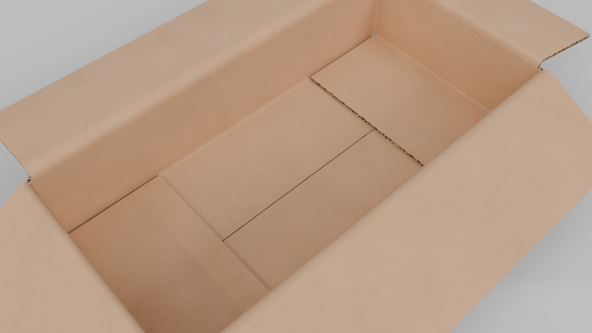 Warehouse Cardboard Boxes - Rigged and Customizable Set 3D Model Collection_24