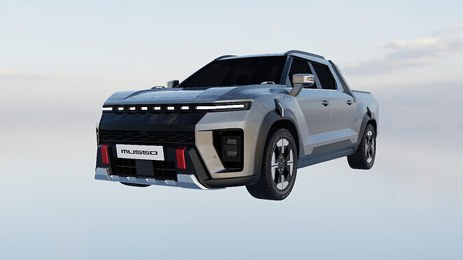 Ssang Yong KGM MUSSO EV 3D model