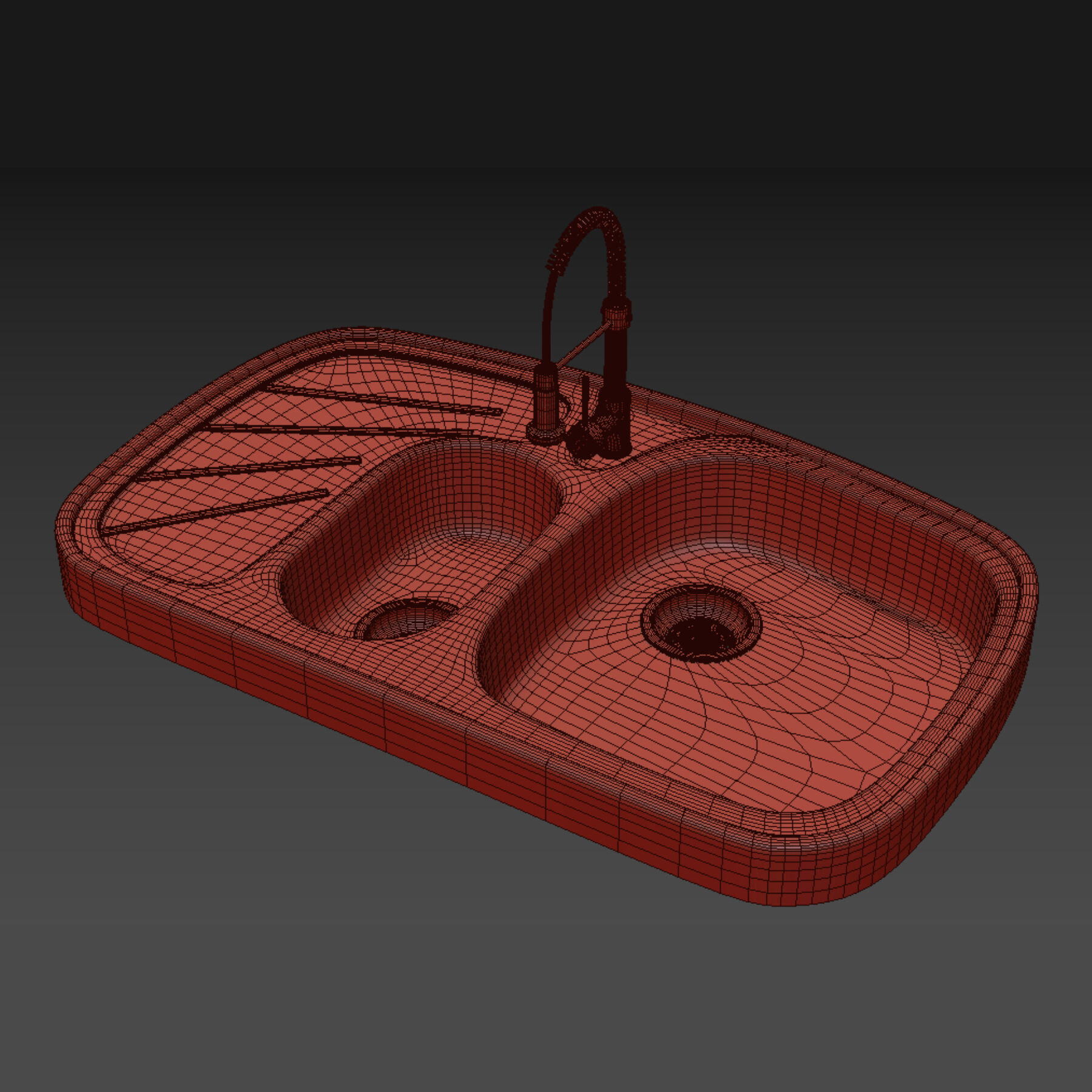 32 sinks pack 3D model_80