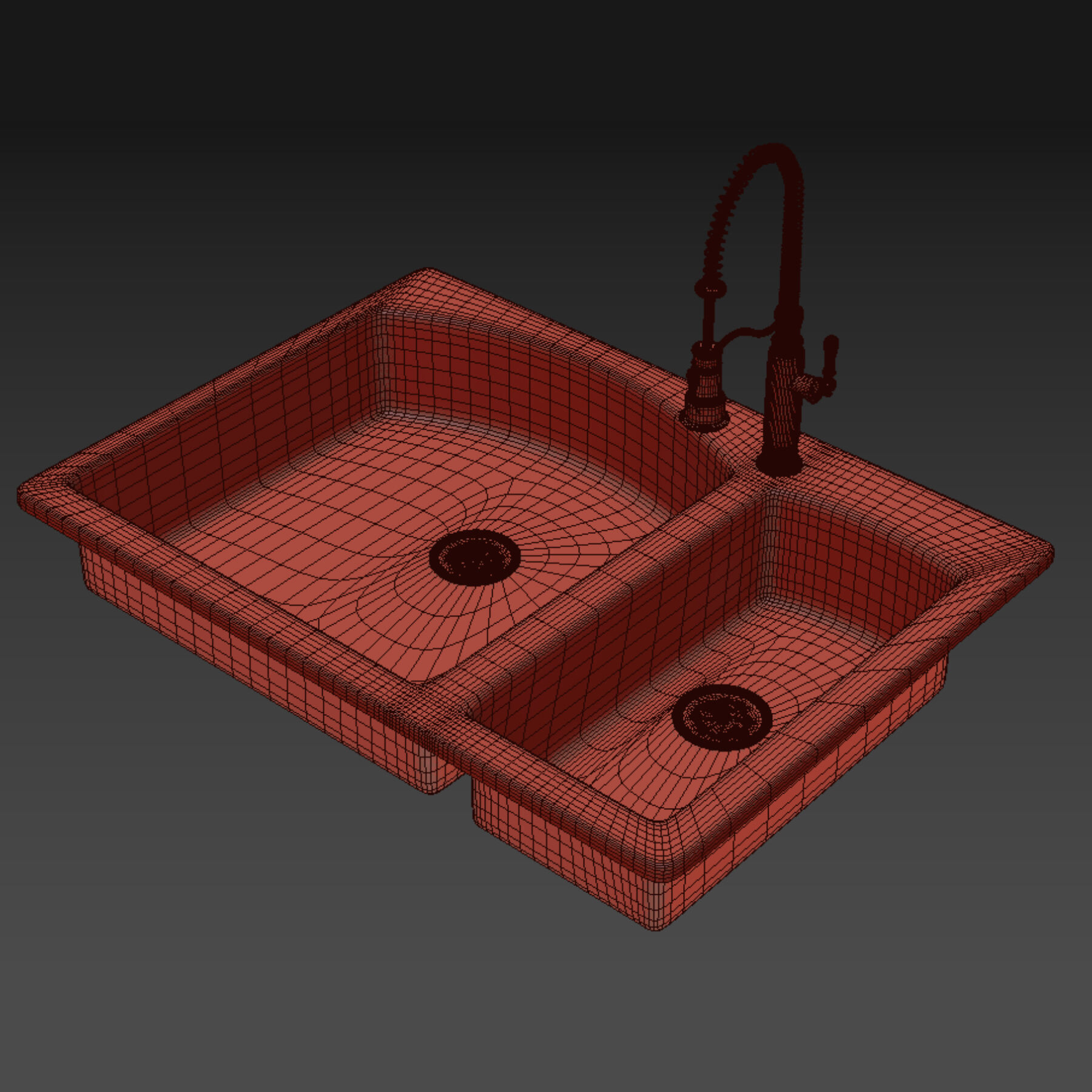 32 sinks pack 3D model_51