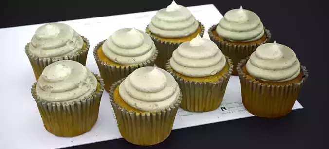 VANILLA BEANS CUP CAKES 2024
