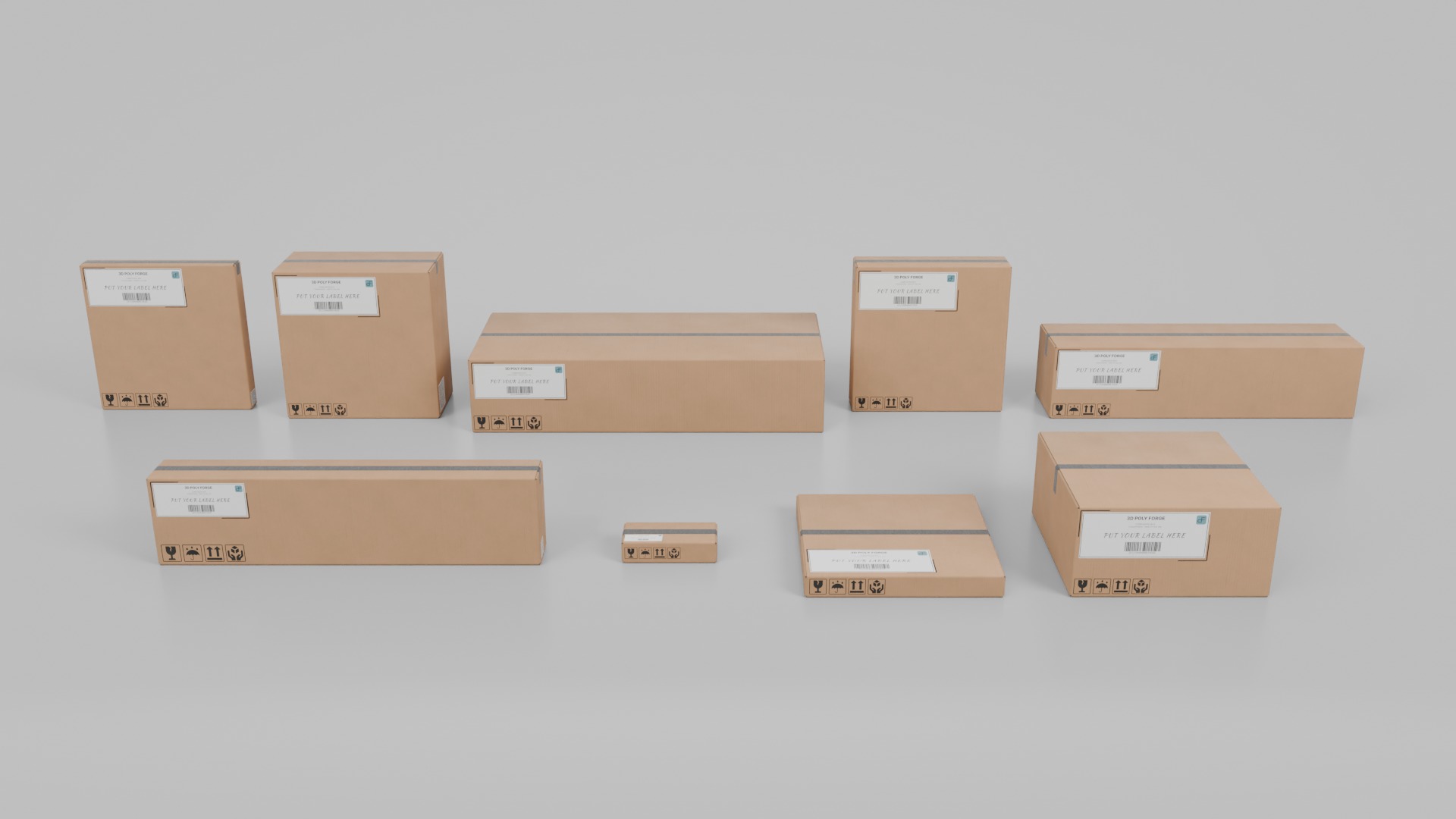 Designer Box Collection - Rigged and Customizable Set _11