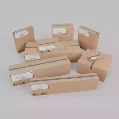 Designer Box Collection - Rigged and Customizable Set 