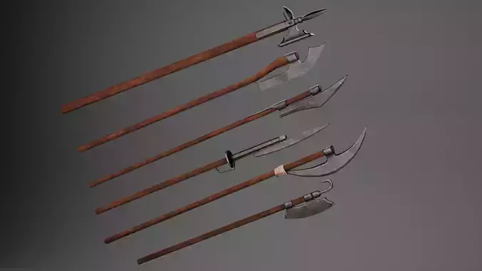 Polearms-WeaponPack