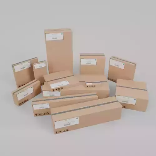 Complete Cardboard Box Collection Vol2 - Rigged and Customizable 