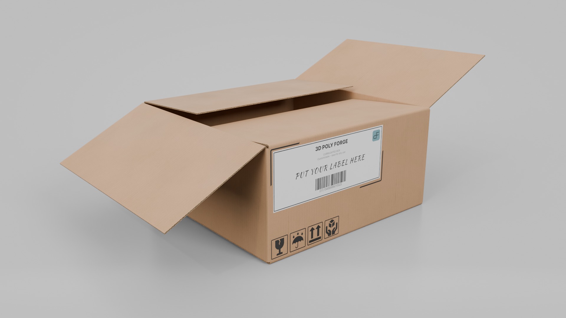 Complete Cardboard Box Collection Vol2 - Rigged and Customizable _85