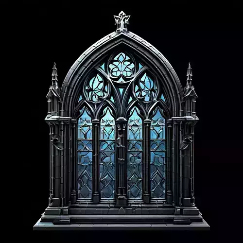 Gothic Arch Window Stained Glass