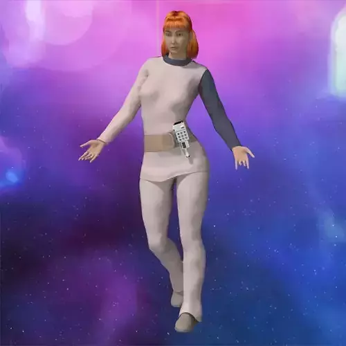 Moonbase Alpha Uniform for La Femme 2 for Poser