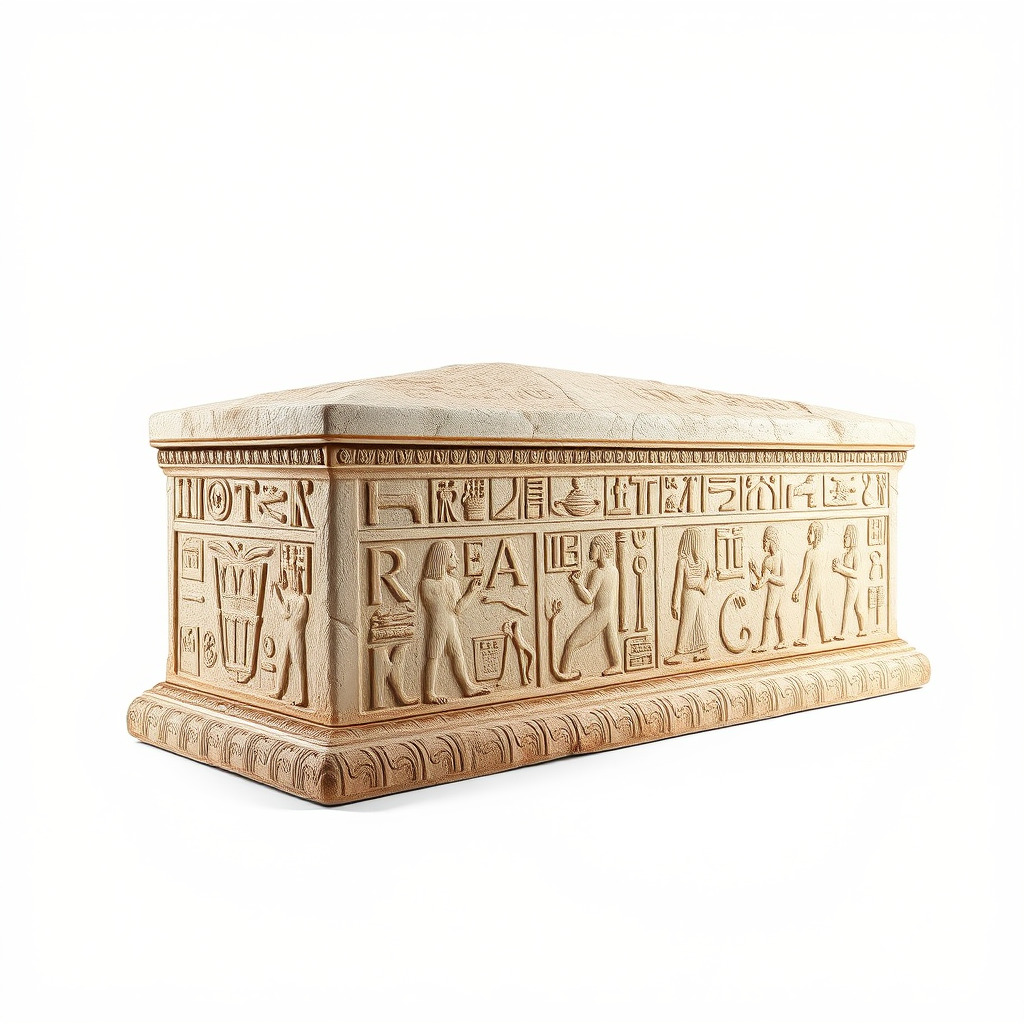 Ancient Egyptian Sarcophagus D Model Pack Low-poly 3D model_2