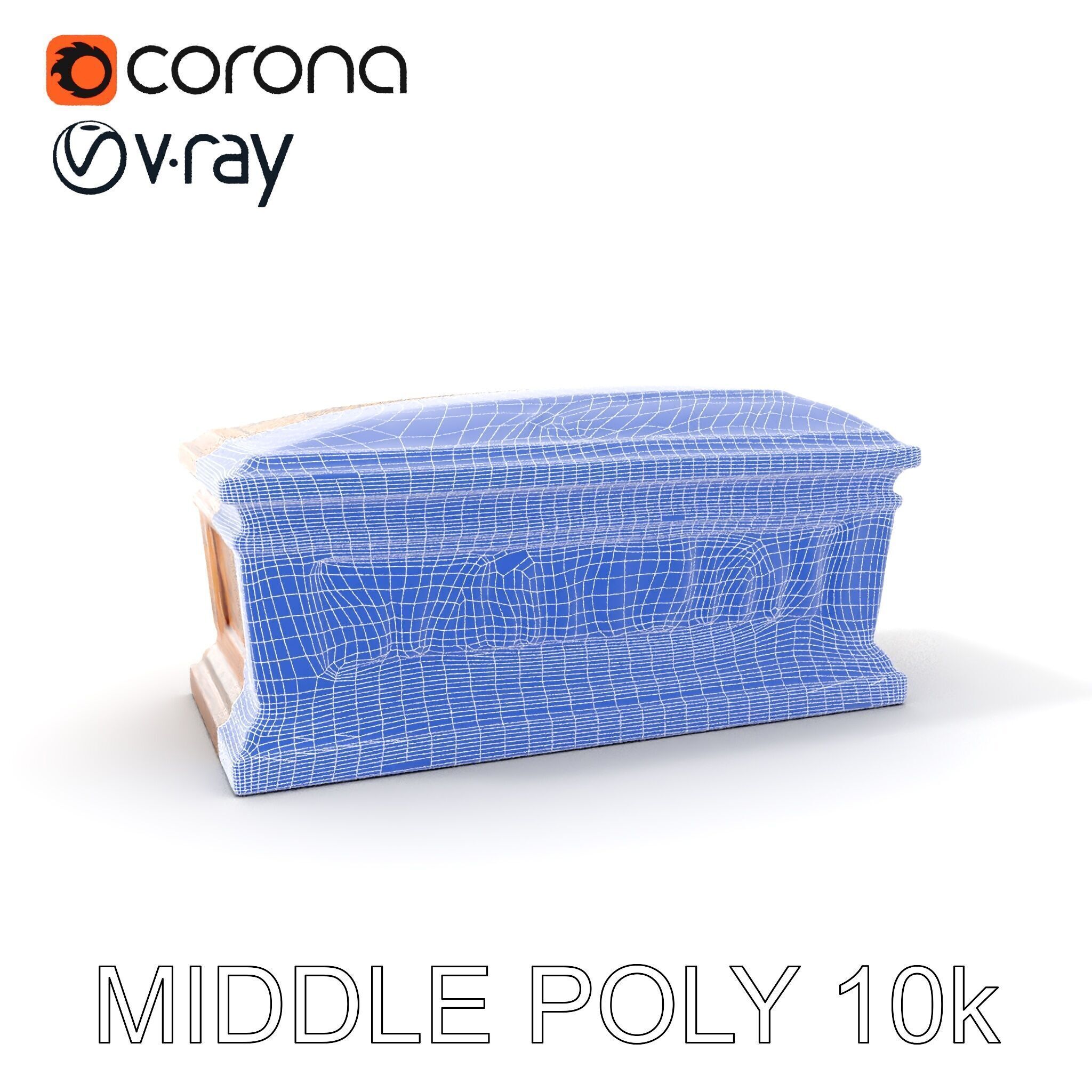 Ancient Egyptian Sarcophagus D Model Pack Low-poly 3D model_8