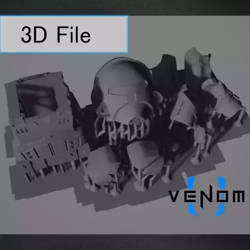 Old Republic Trooper Brick Armor 3D Print Model