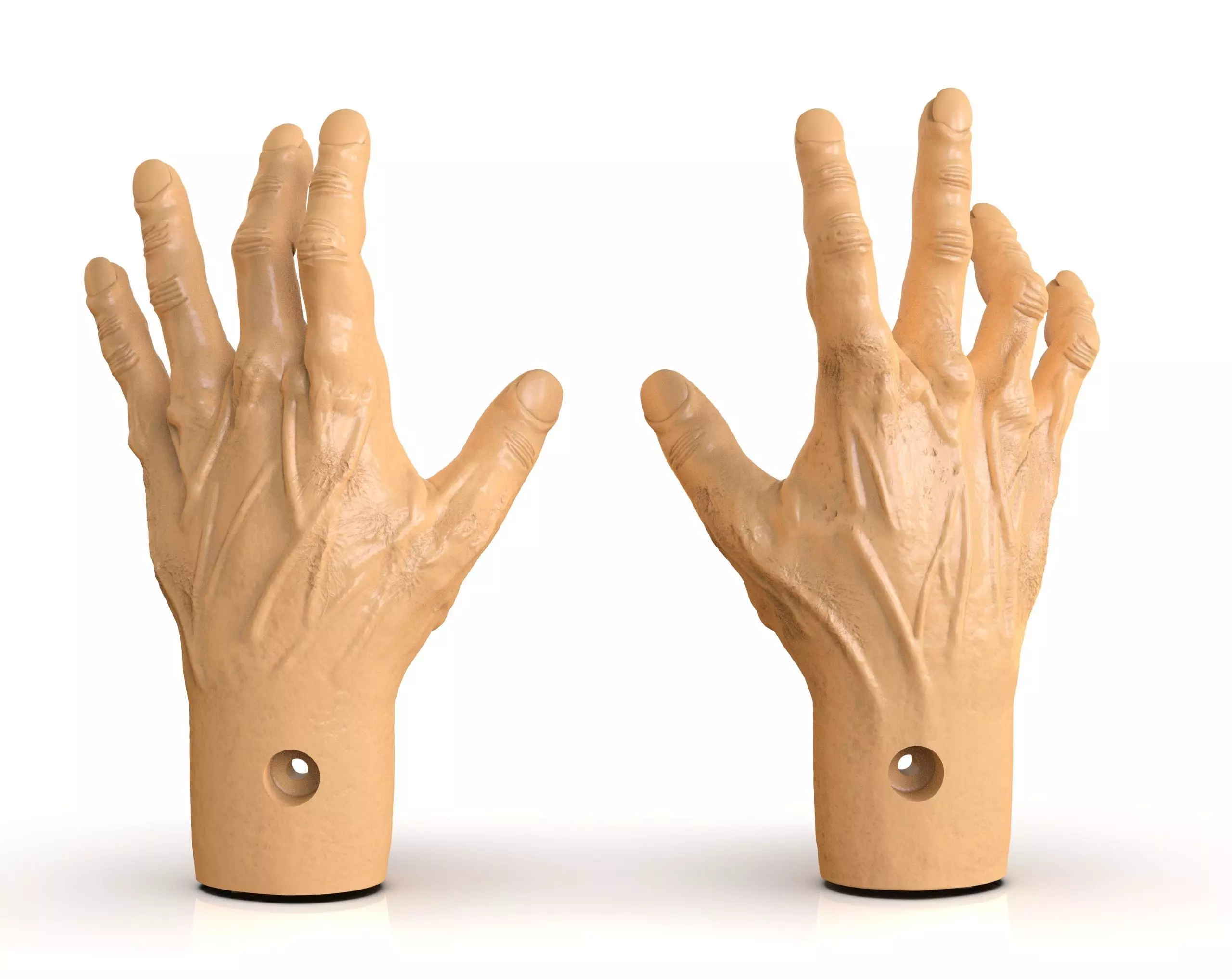 Tortured Man Hands 3D print model_0