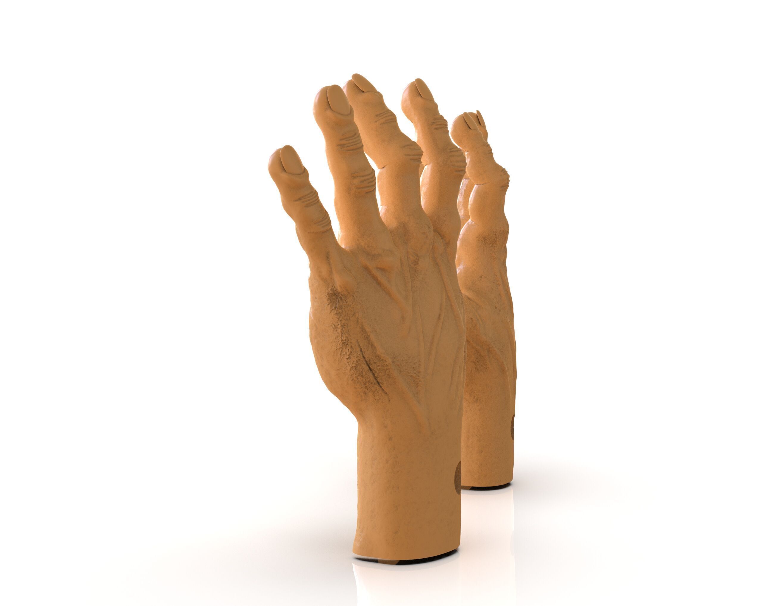 Tortured Man Hands 3D print model_3