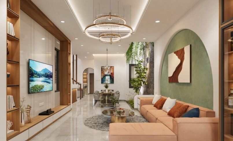 House exterior and interior model 3D model_11