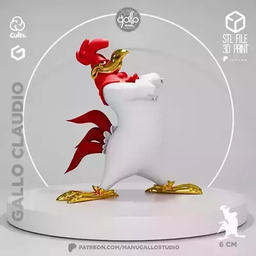 GALLO CLAUDIO 3D print model