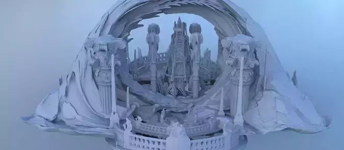 Ancient Oracle of Delphi cave 