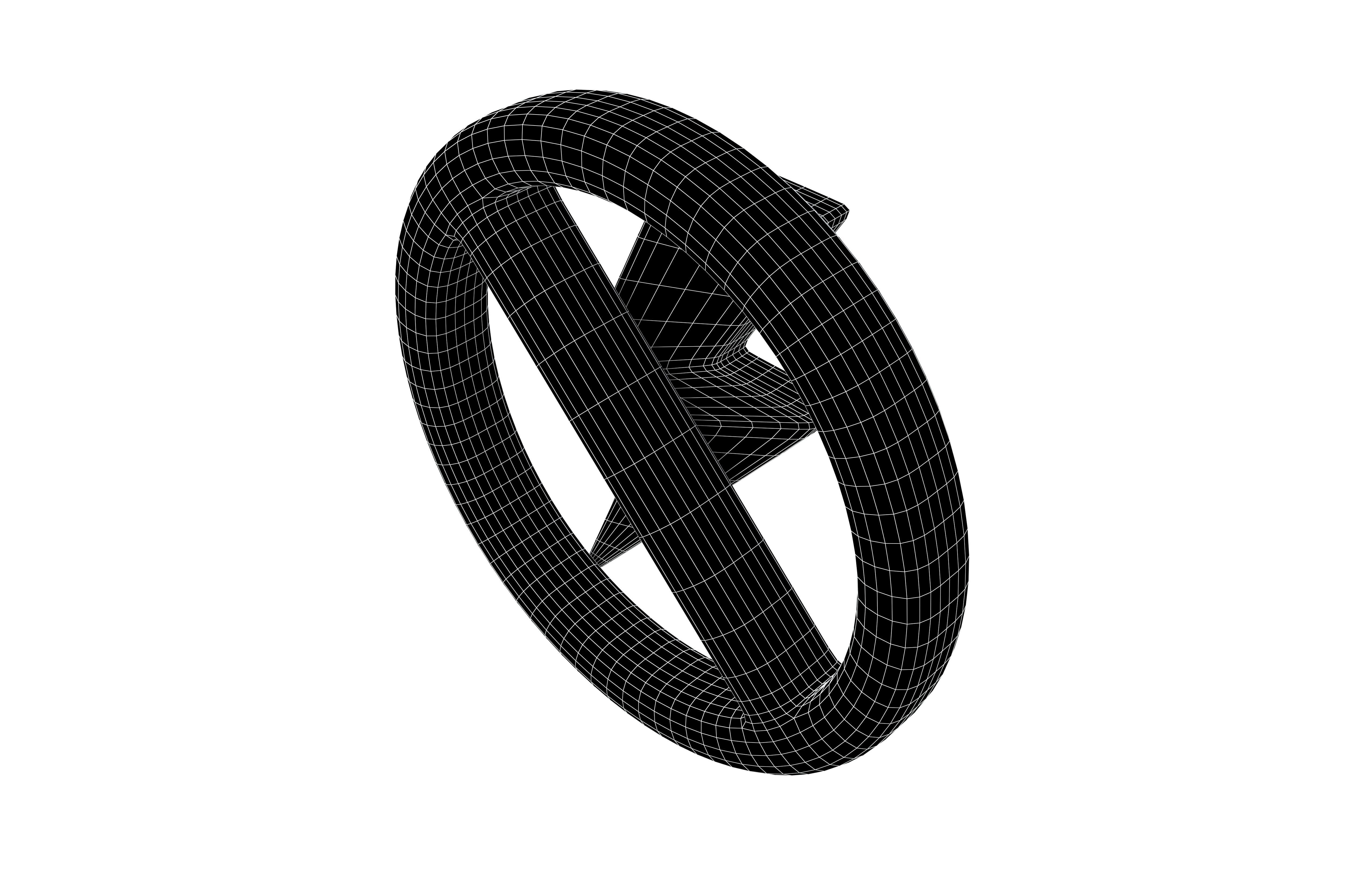 No Electricity Icon v1 001 Low-poly 3D model_6