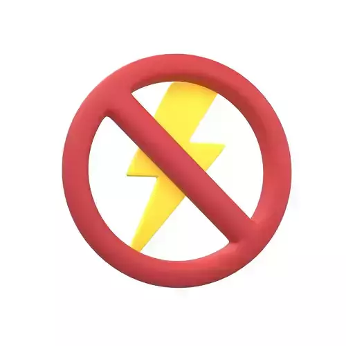 No Electricity Icon v1 002
