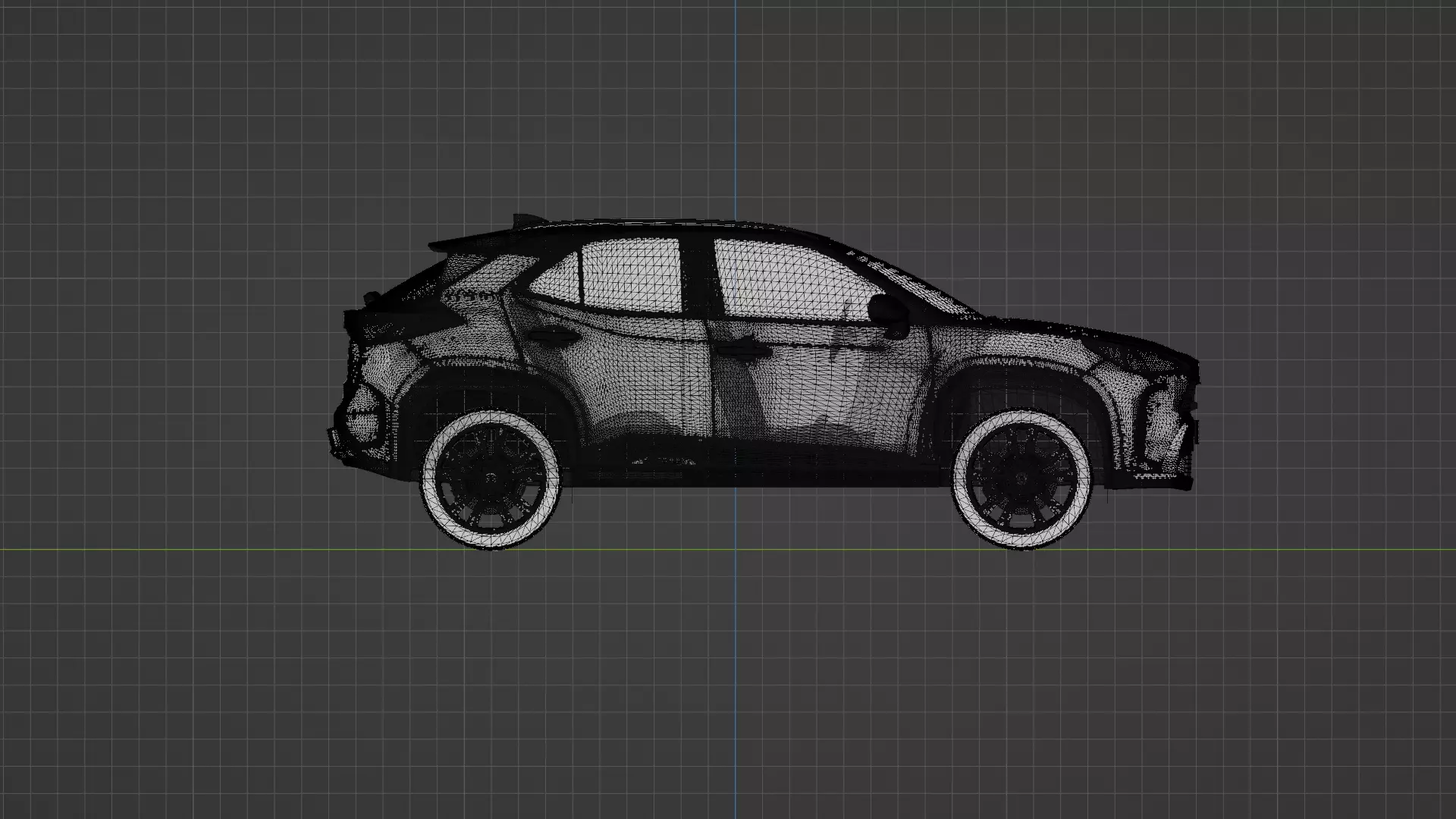 Toyota Yaris Cross 2024  3D model_5