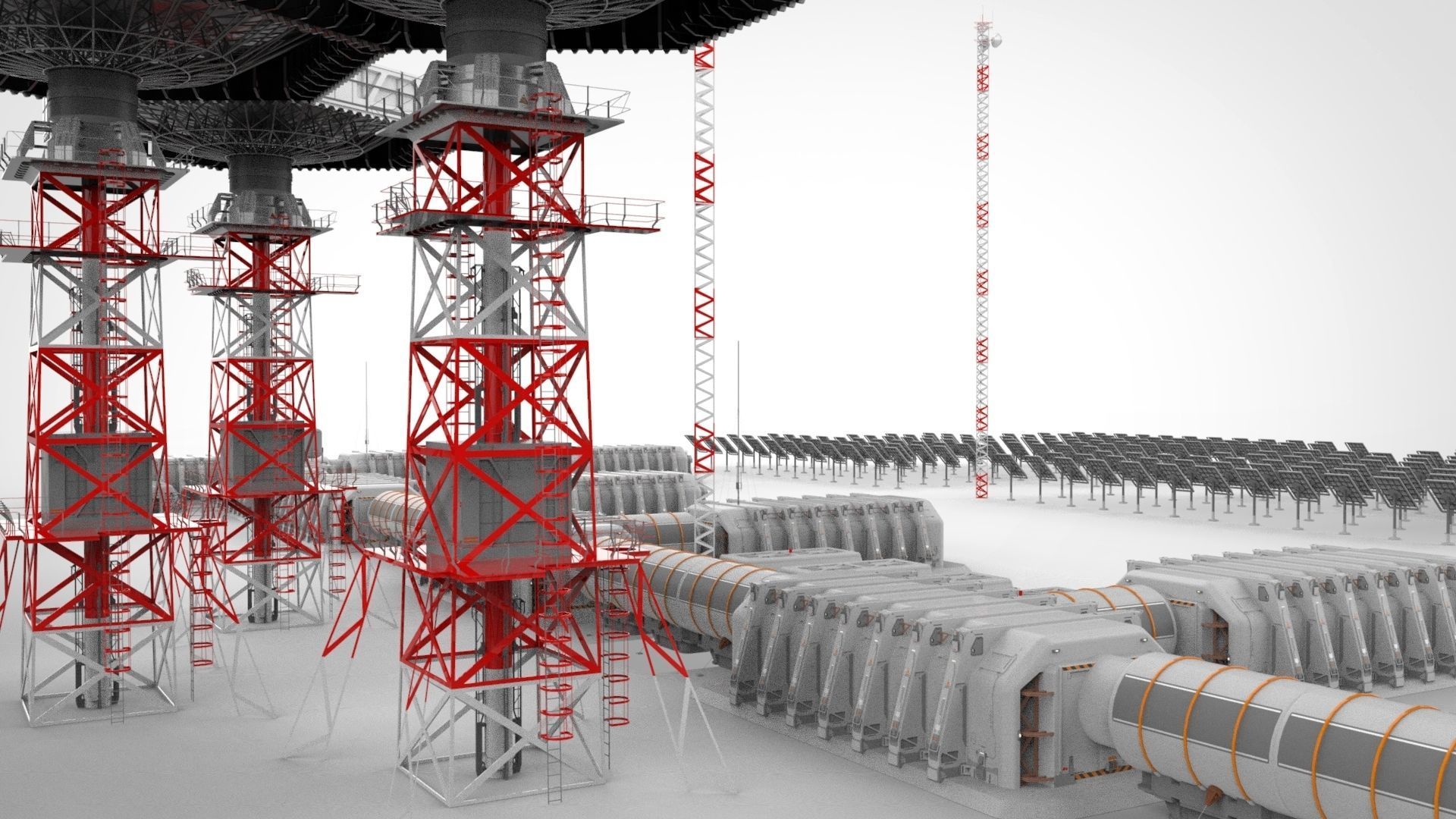 sci fi outpost 3D model_18