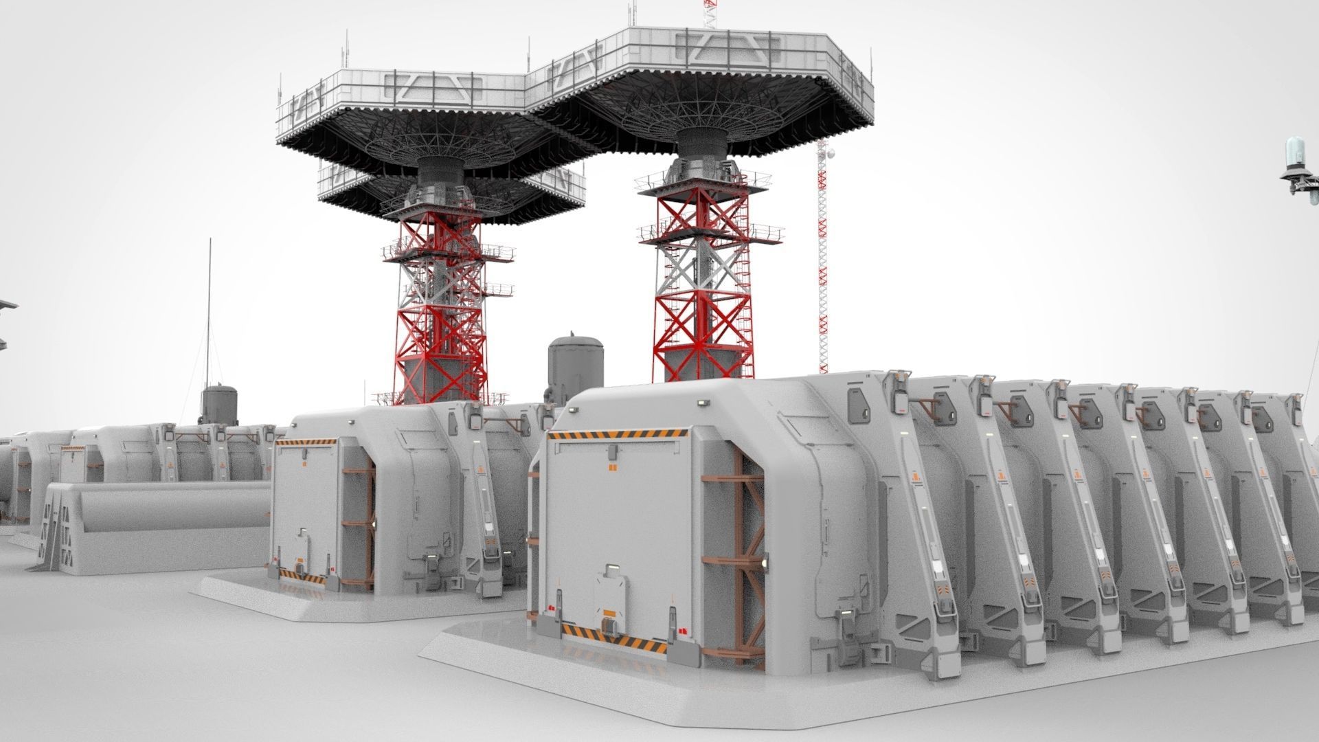 sci fi outpost 3D model_28