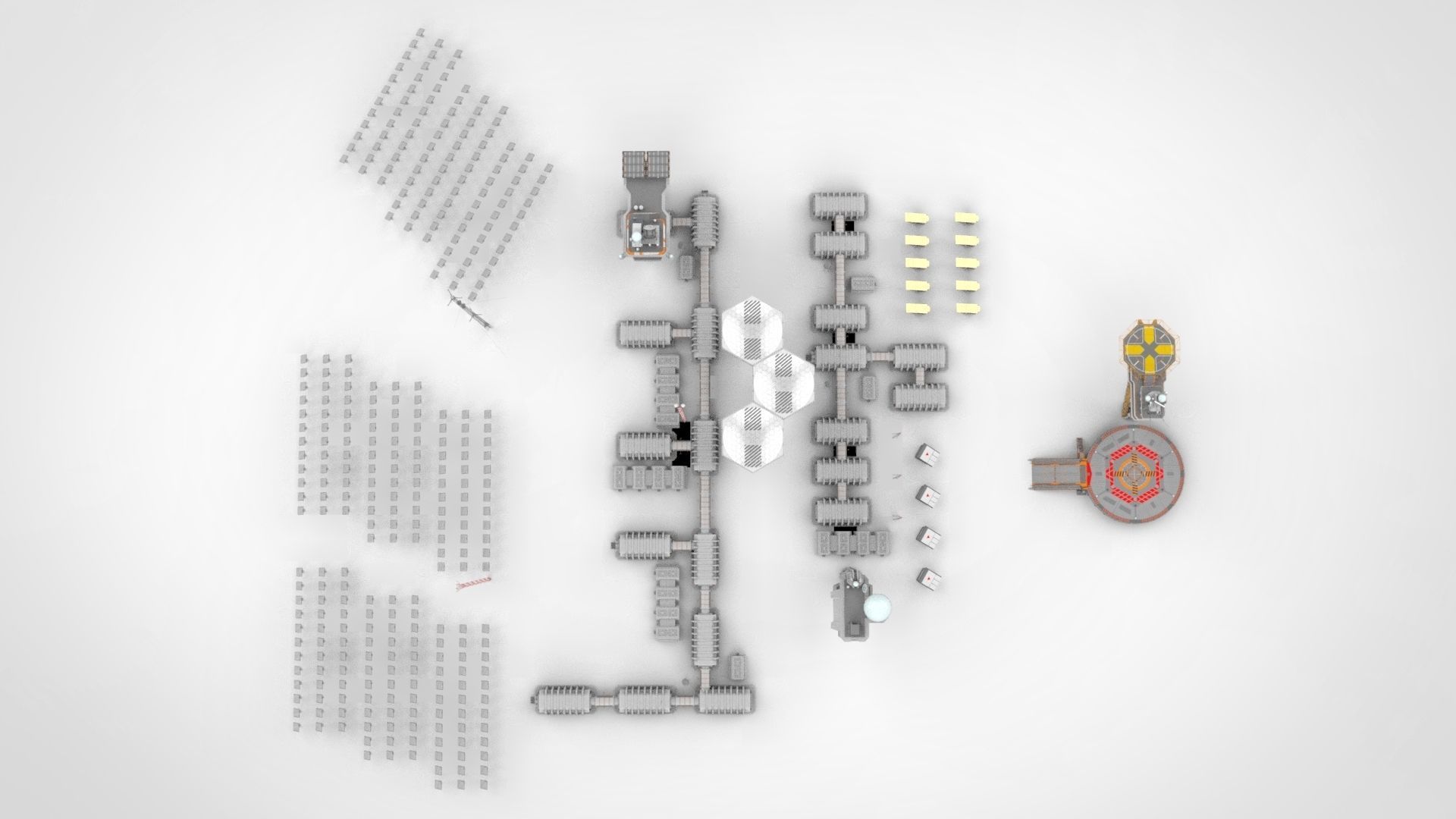 sci fi outpost 3D model_6