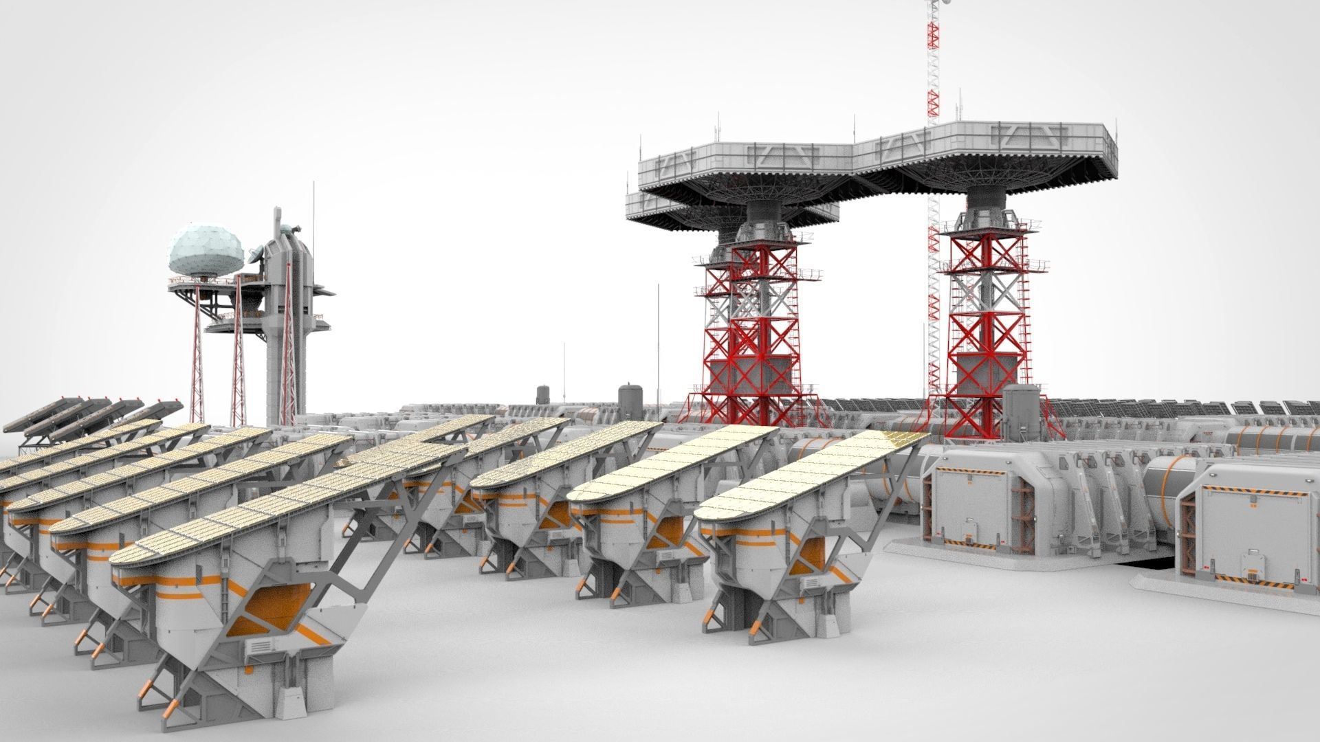 sci fi outpost 3D model_20