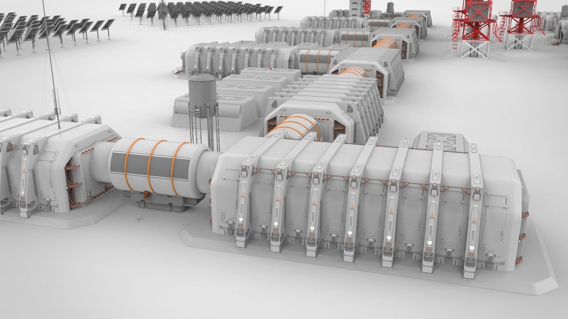 sci fi outpost 3D model_15